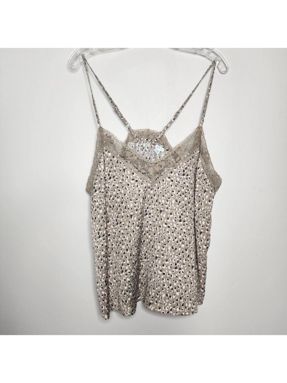 Beige‎ Spaghetti Strap Top XL